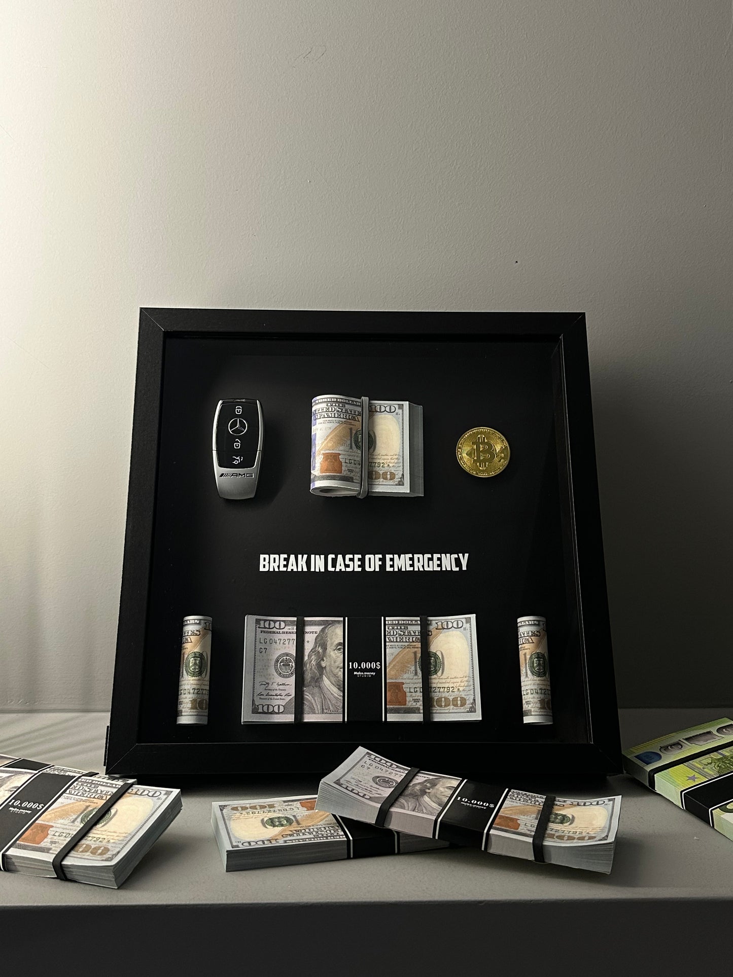 High Stakes Frame – AMG | Bitcoin | Cash