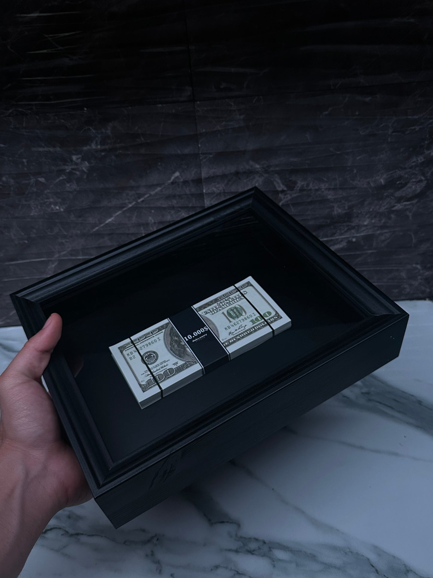 10K Dollars Money Stack Frame