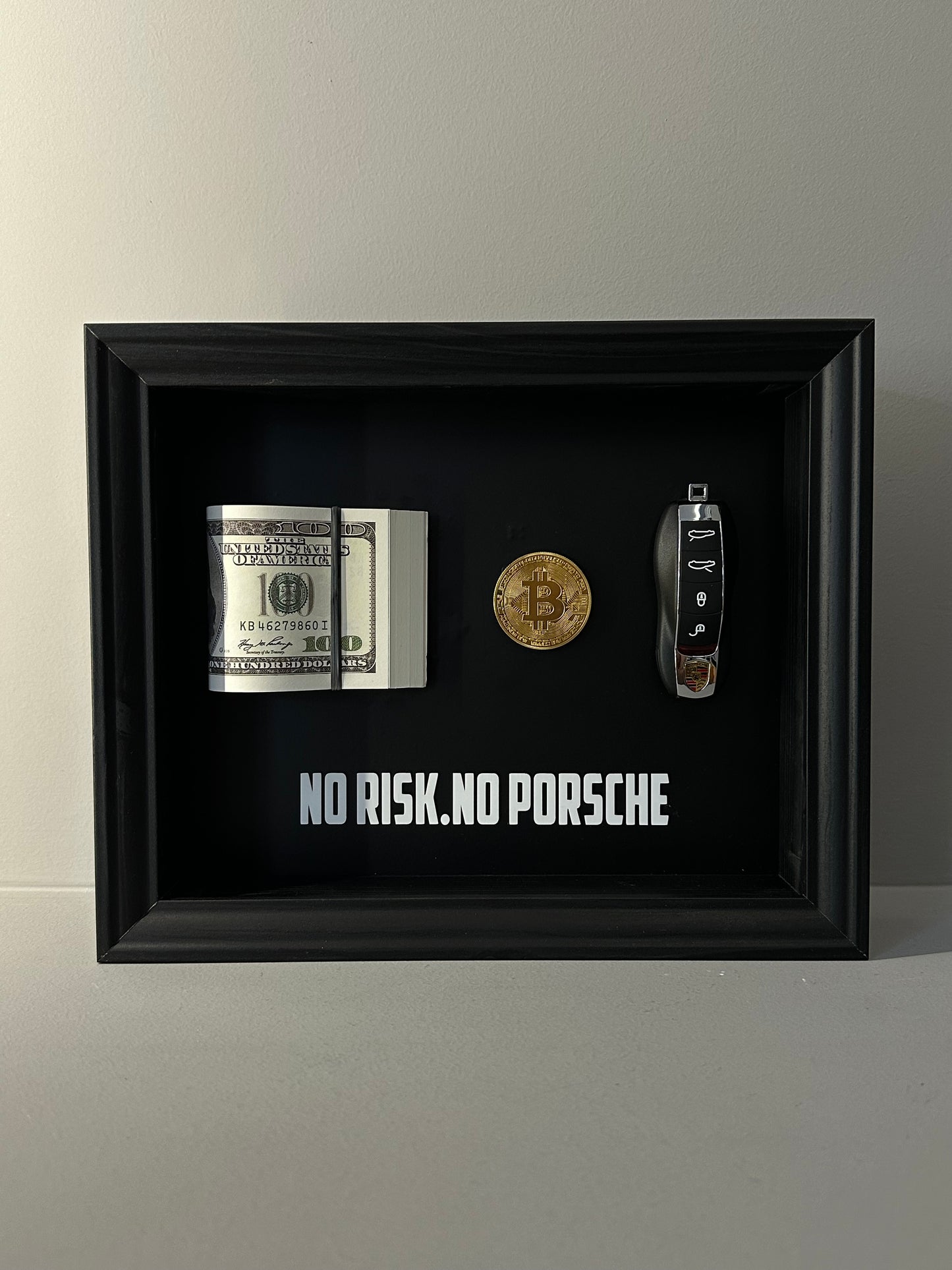 NO RISK. NO PORSCHE – Bitcoin Edition