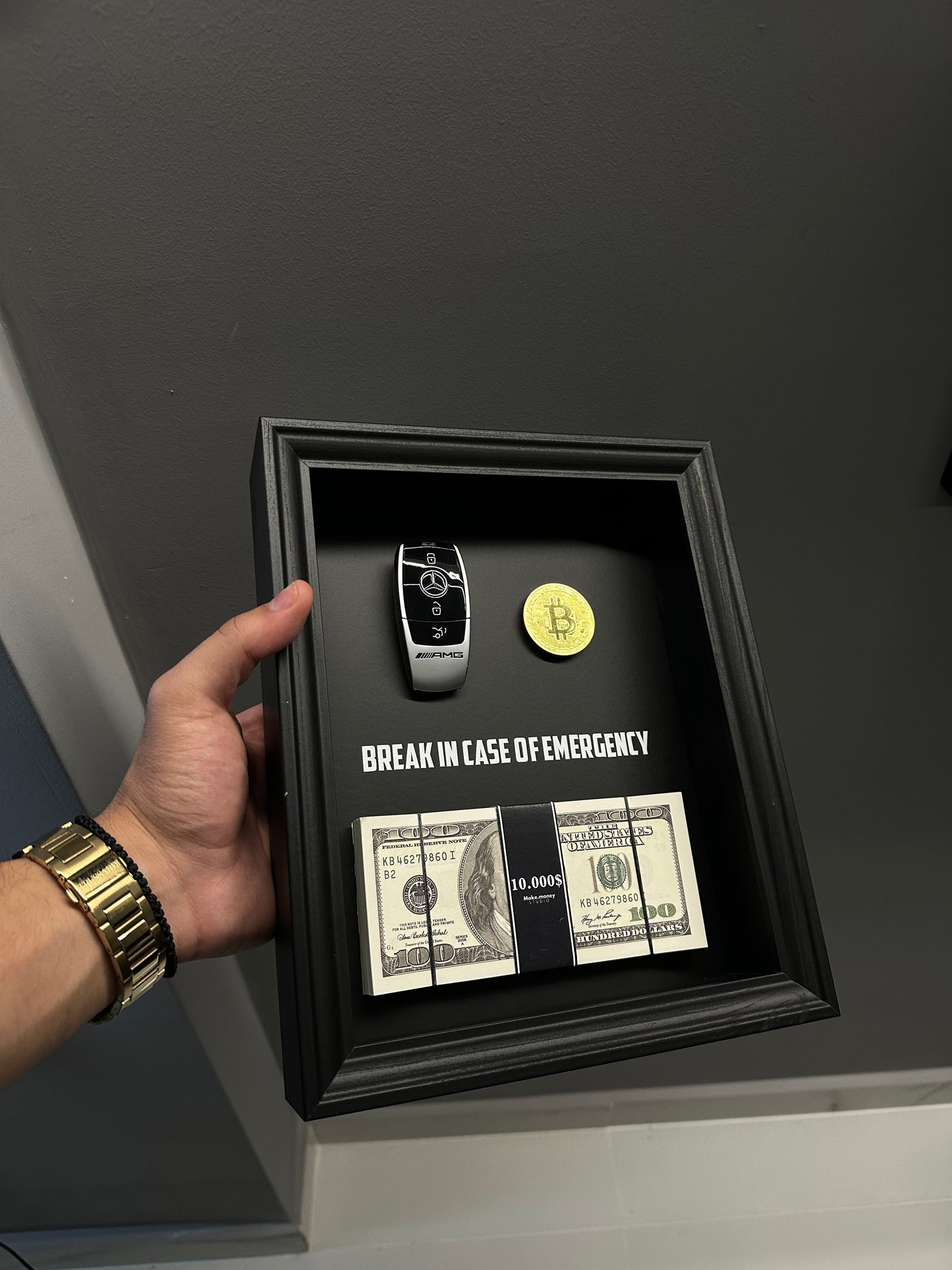 High Stakes Frame – AMG | Bitcoin | Cash
