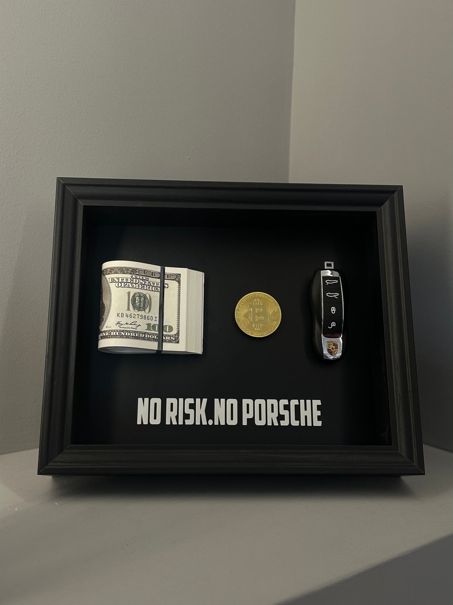 NO RISK. NO PORSCHE – Bitcoin Edition