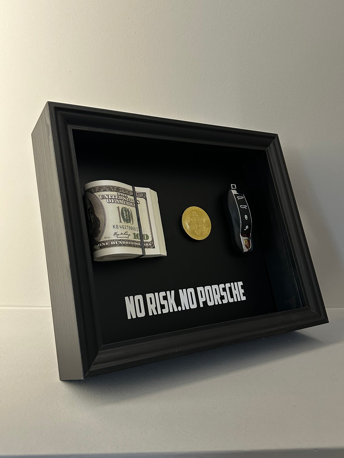 NO RISK. NO PORSCHE – Bitcoin Edition
