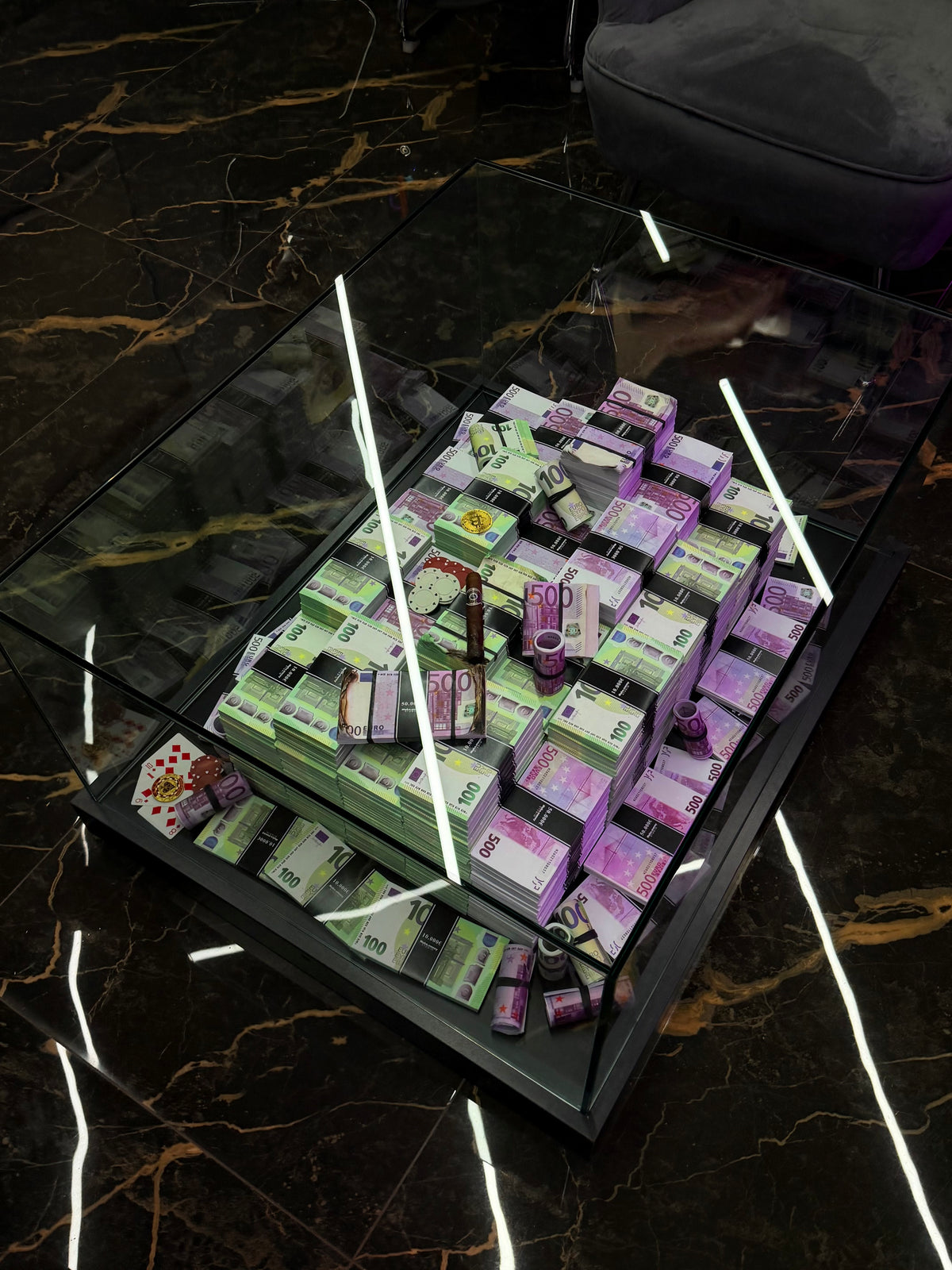 Luxury Cash Table – XL Money editio