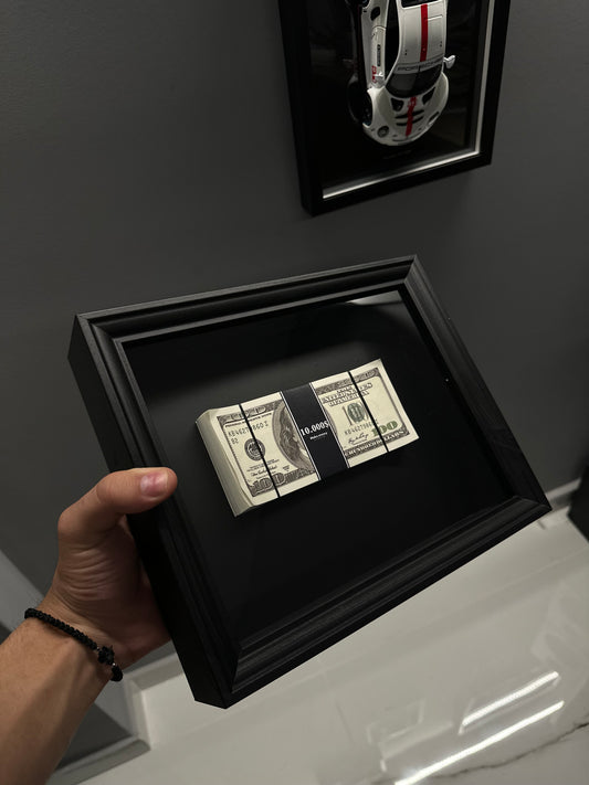 10K Dollars Money Stack Frame