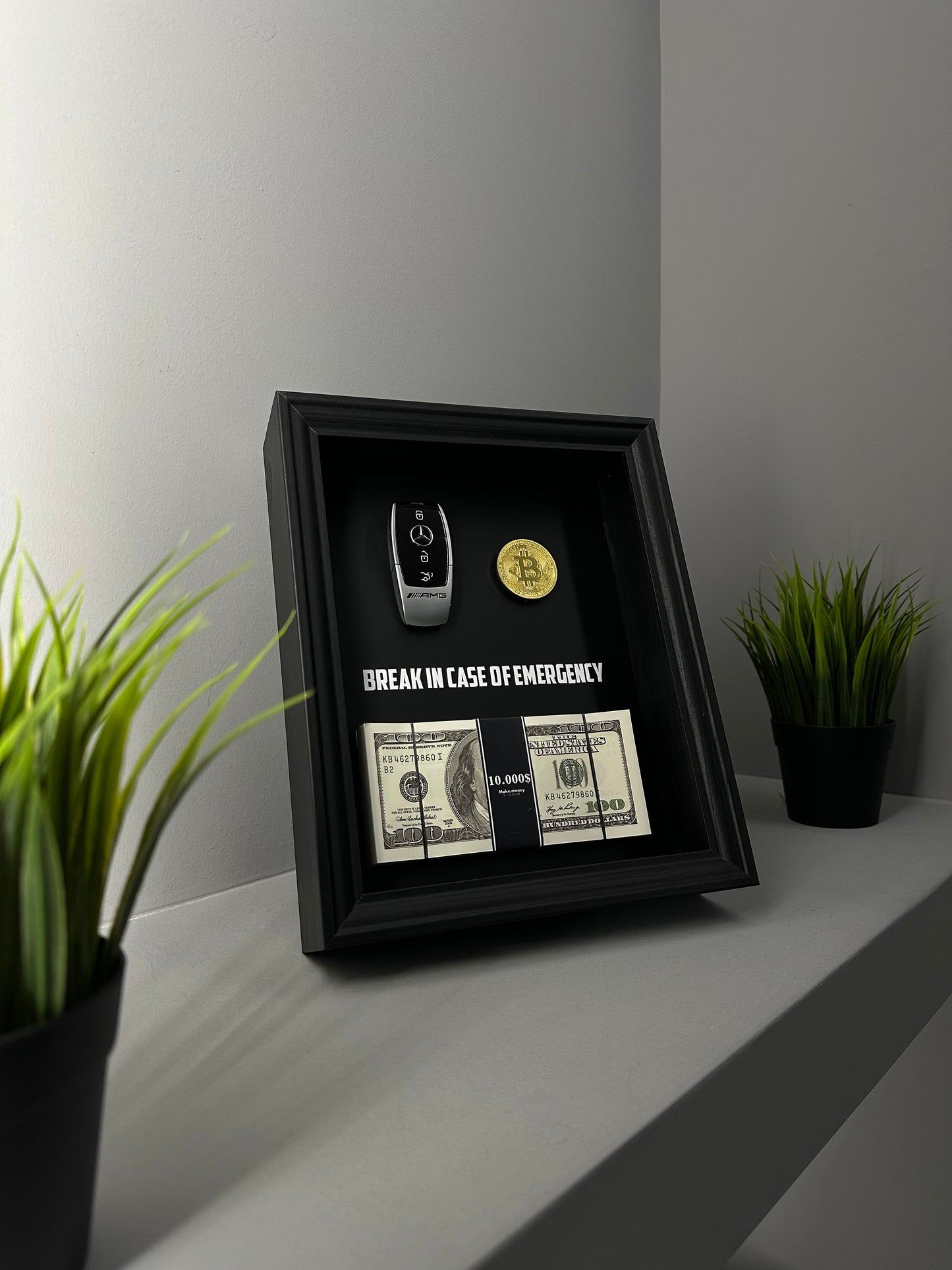 High Stakes Frame – AMG | Bitcoin | Cash