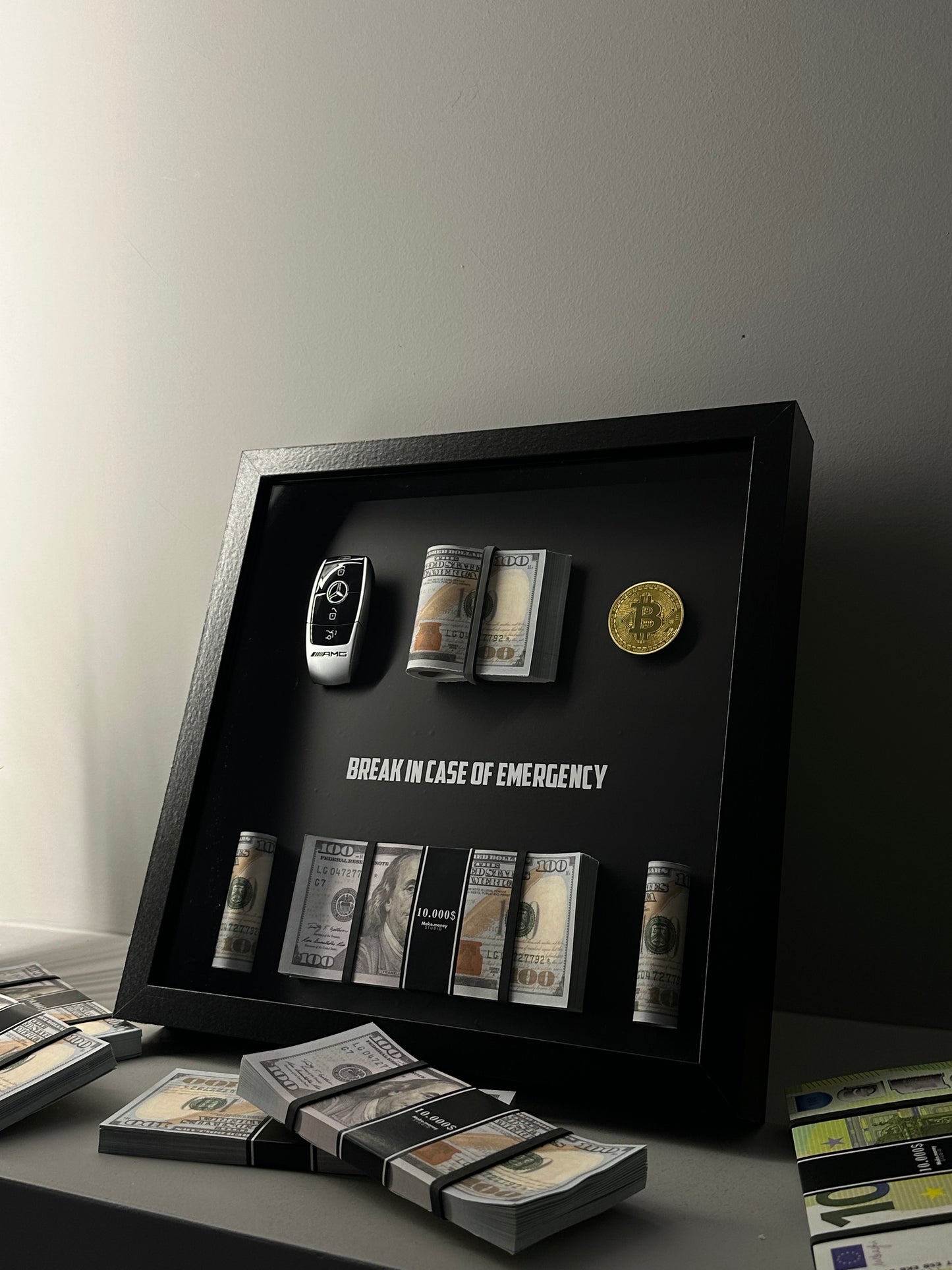 High Stakes Frame – AMG | Bitcoin | Cash