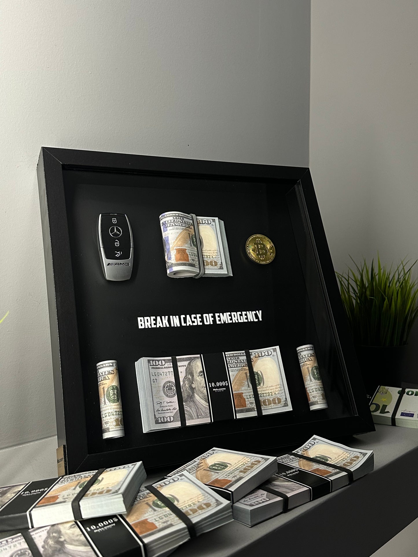 High Stakes Frame – AMG | Bitcoin | Cash