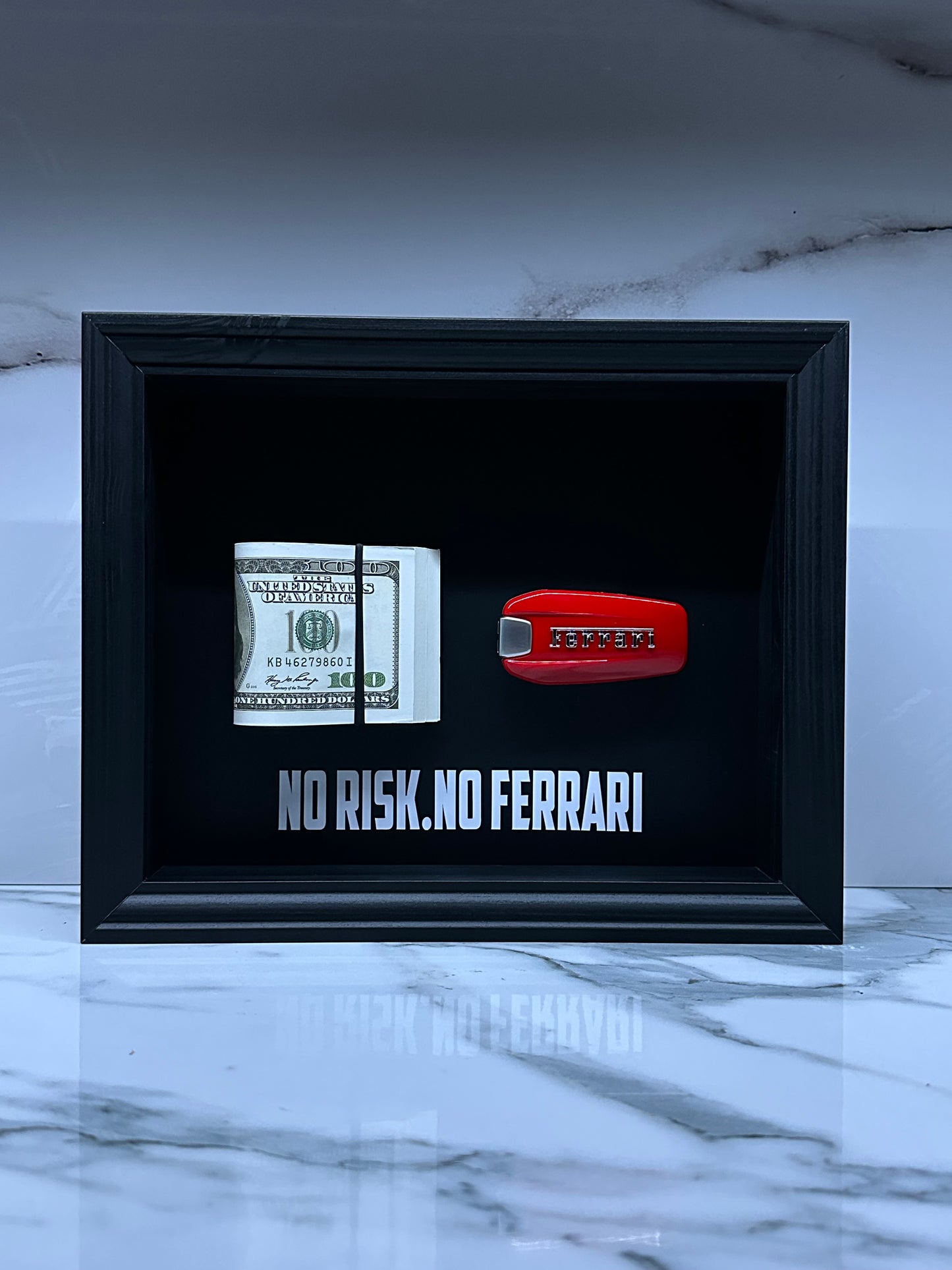 NO RISK. NO FERRARI