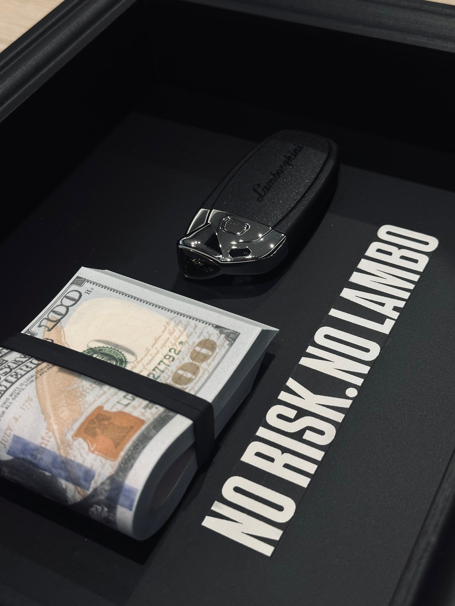 NO RISK. NO LAMBO