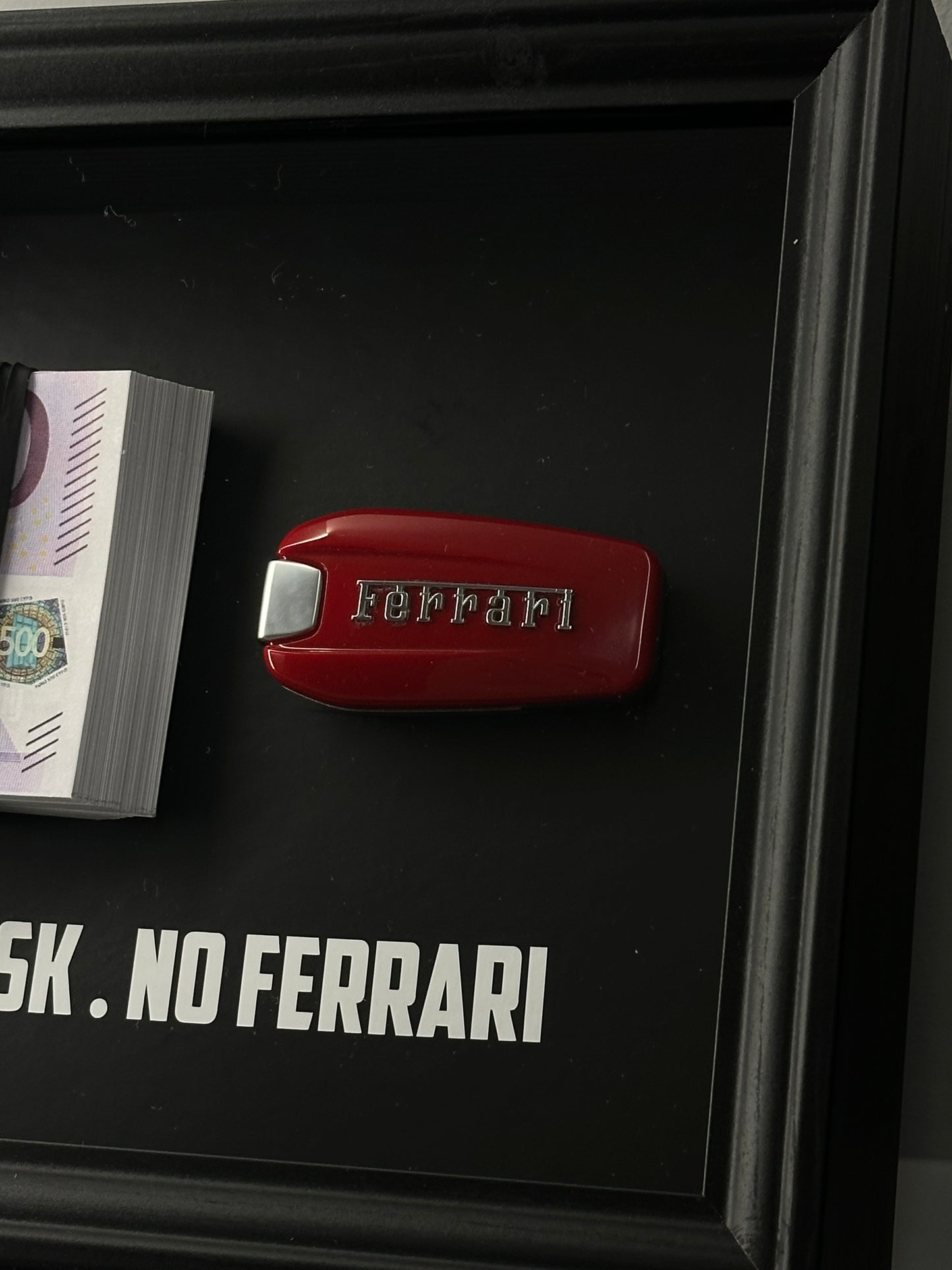 NO RISK. NO FERRARI