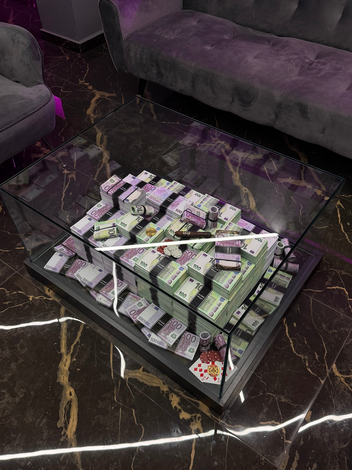 Luxury Cash Table – XL Money editio