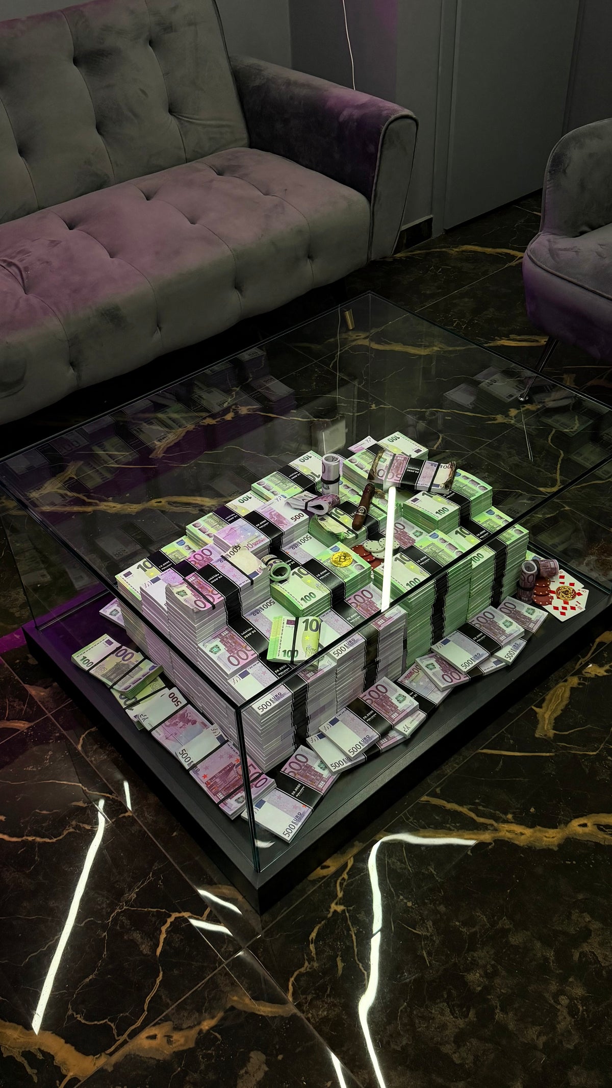 Luxury Cash Table – XL Money editio