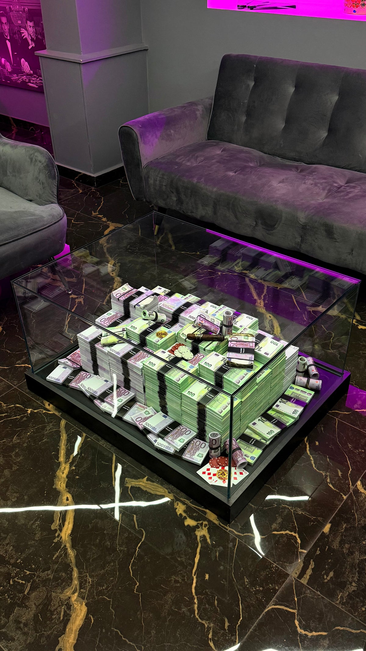 Luxury Cash Table – XL Money editio